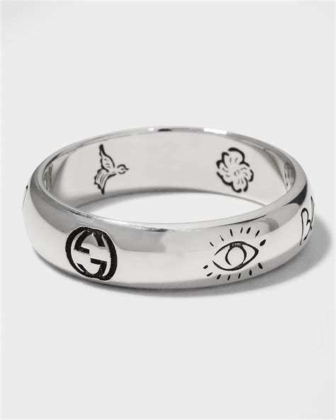 blind for love gucci anello|Gucci Sterling Silver Blind For Love Ring .